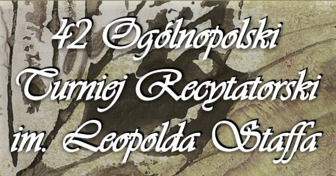 42 Ogólnopolski Turniej Recytatorski (foto)