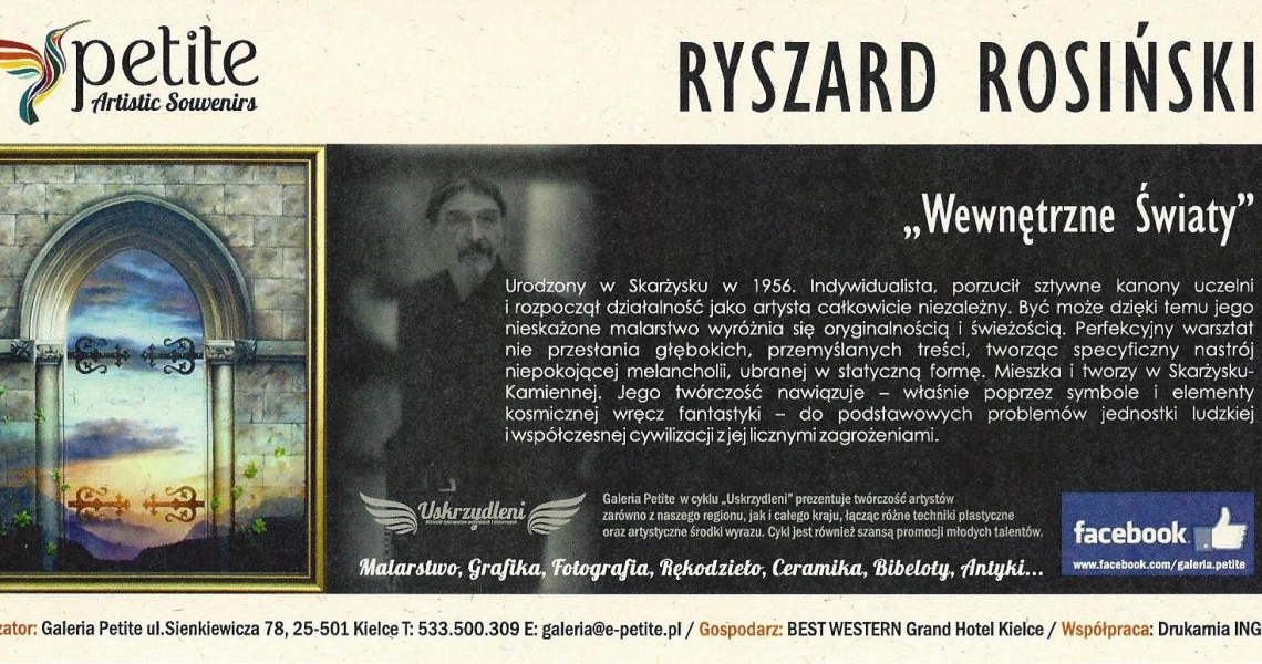 Wernisaż wystawy R. Rosińskiego w BEST WESTERN Grand Hotel