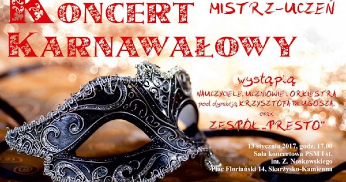 Koncert Karnawałowy &quot;Mistrz-Uczeń&quot; (foto)