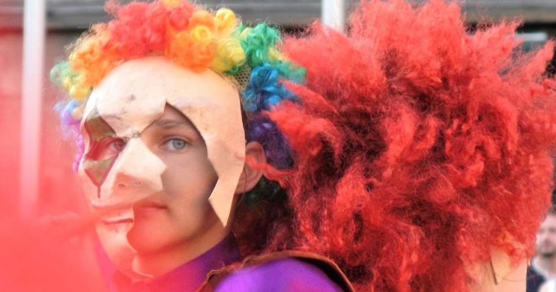 Teatr Scena Kalejdoskop w plenerowym spektaklu "Eunika w krainie cyrku” (foto+video)