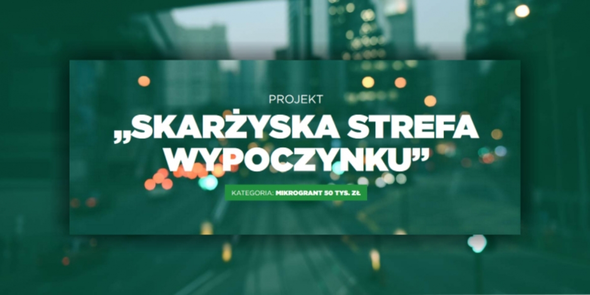 Głosowanie na "Skarżyską Strefę Wypoczynku"