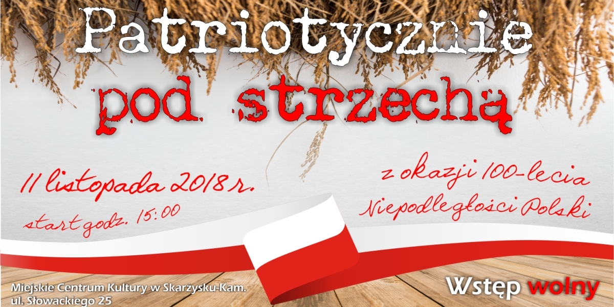 Patriotycznie pod strzechą (foto+video)