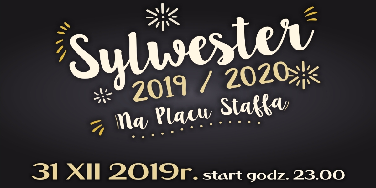 SYLWESTER 2019/2020 na Placu Staffa (foto+vide0)