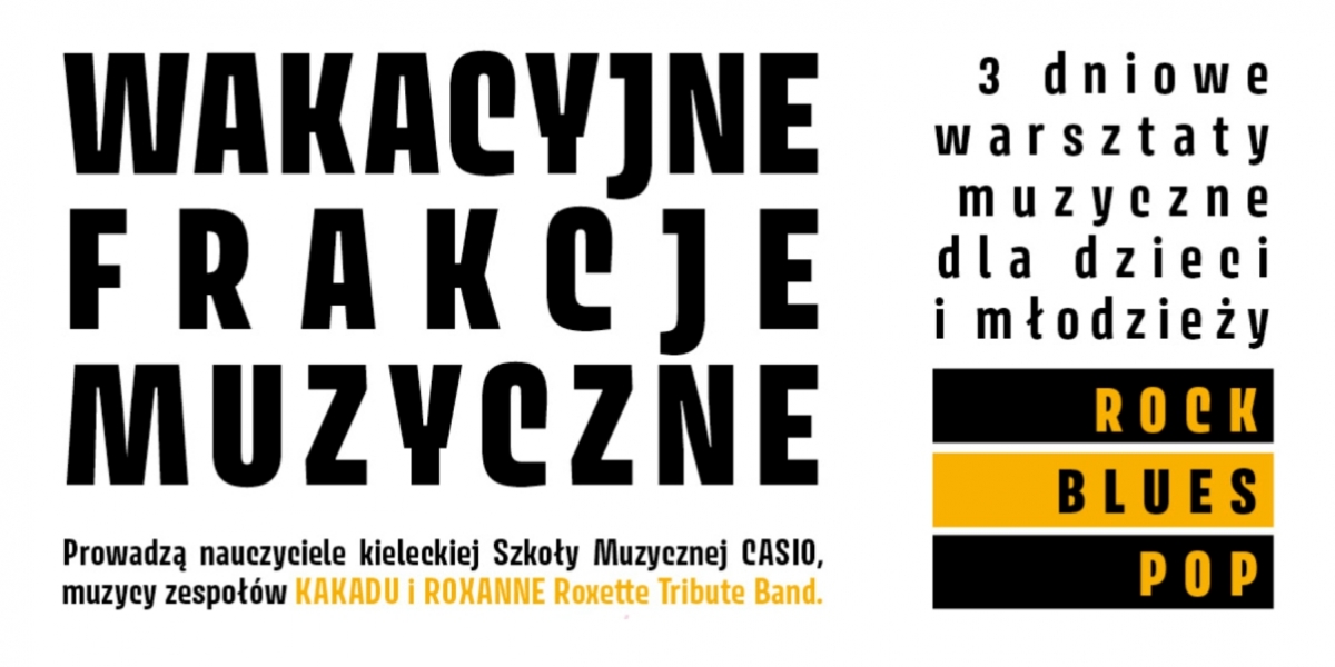 Letnie warsztaty muzyczne CASIO