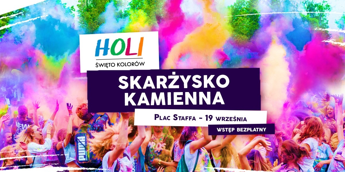 Holi Święto Kolorów w Skarżysku-Kam. (foto+video)