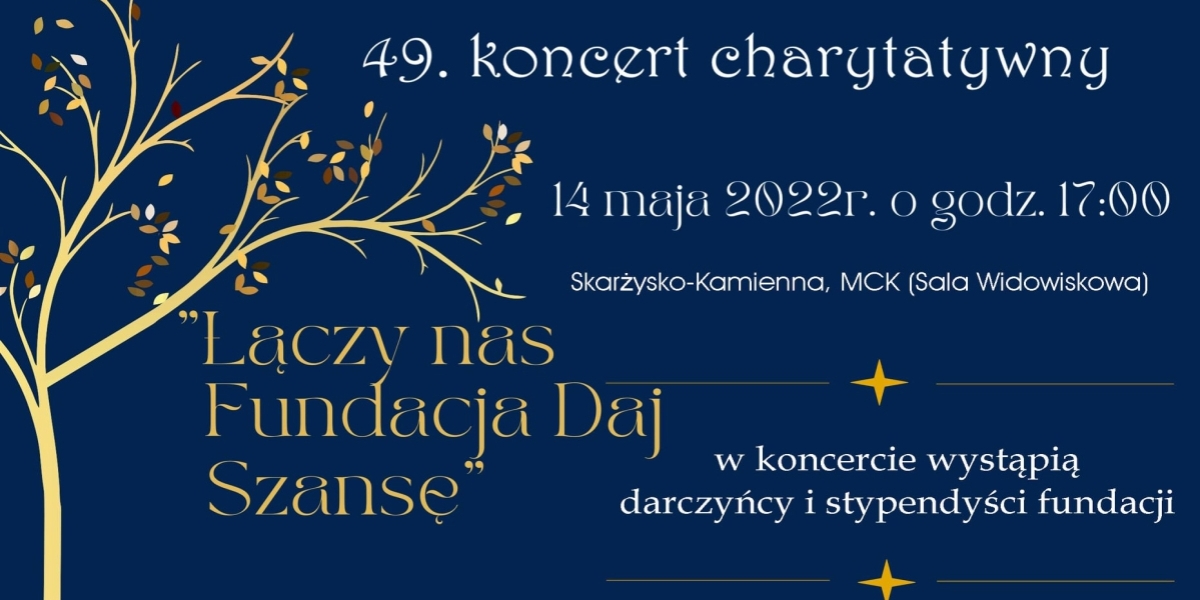 49. koncert charytatywny Łączy nas Fundacja &quot;Daj Szansę&quot; (foto)