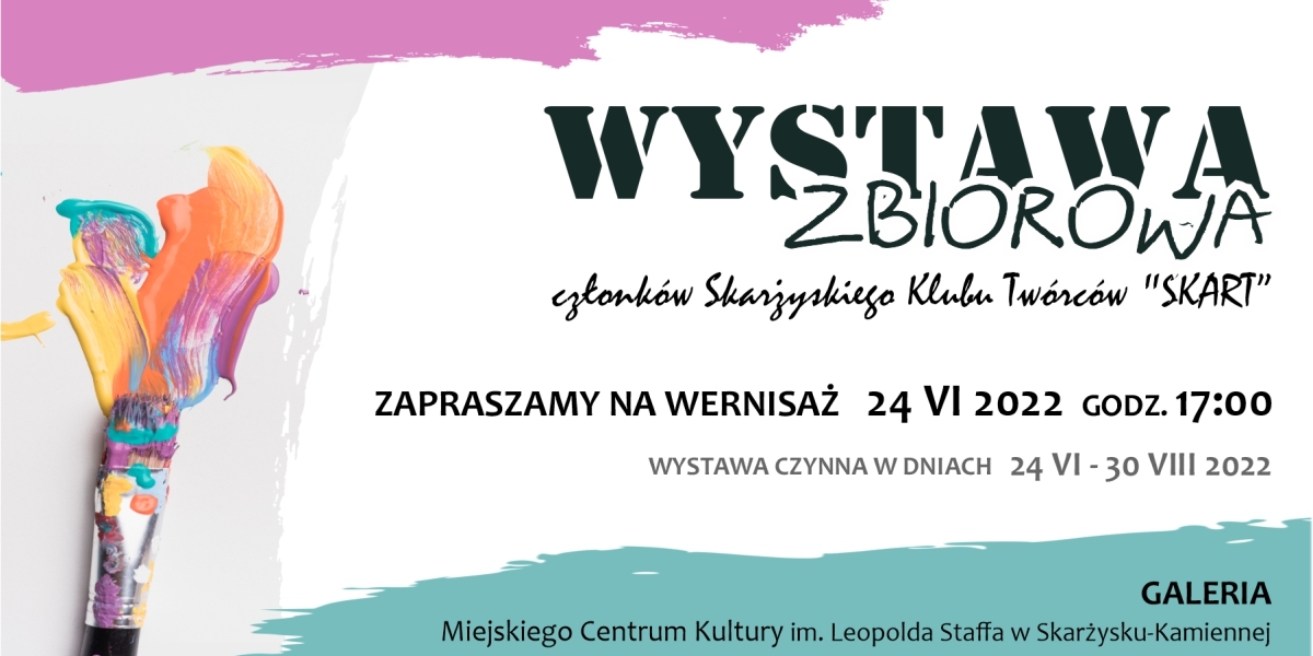 Wystawa zbiorowa członków Skarżyskiego Klubu Twórców „SKART” (foto)