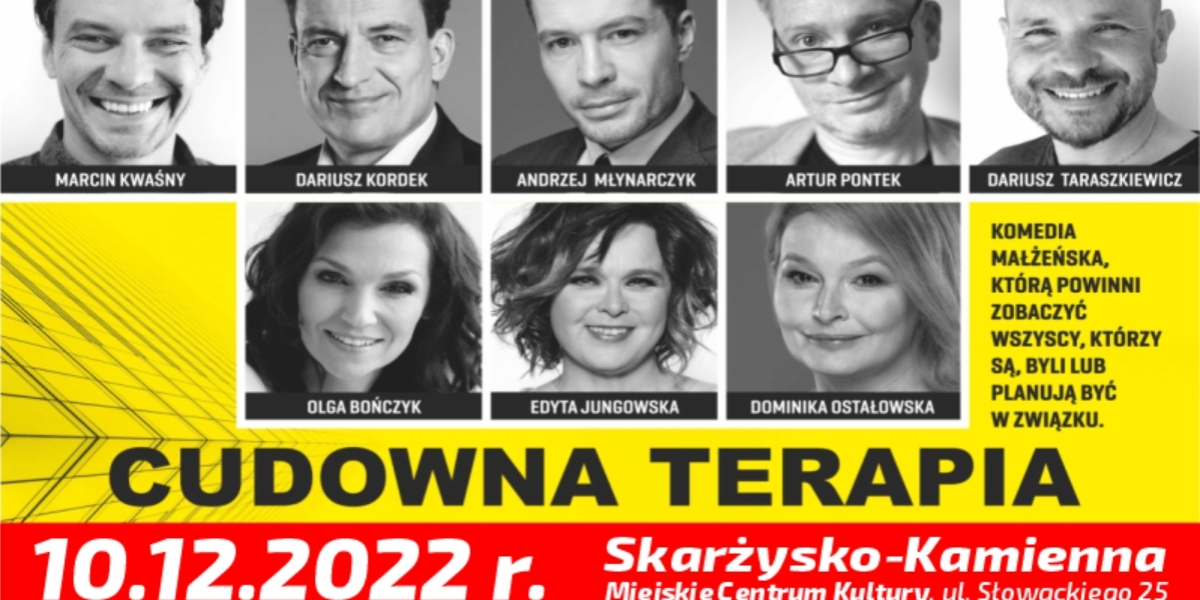 Spektakl komediowy &quot;Cudowna terapia&quot;