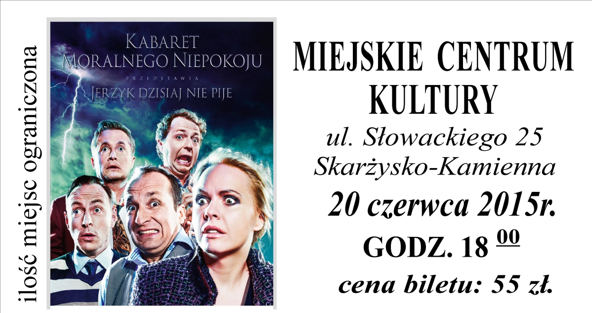 Kabaret Moralnego Niepokoju w programie Jerzyk dzisiaj nie pije (foto)