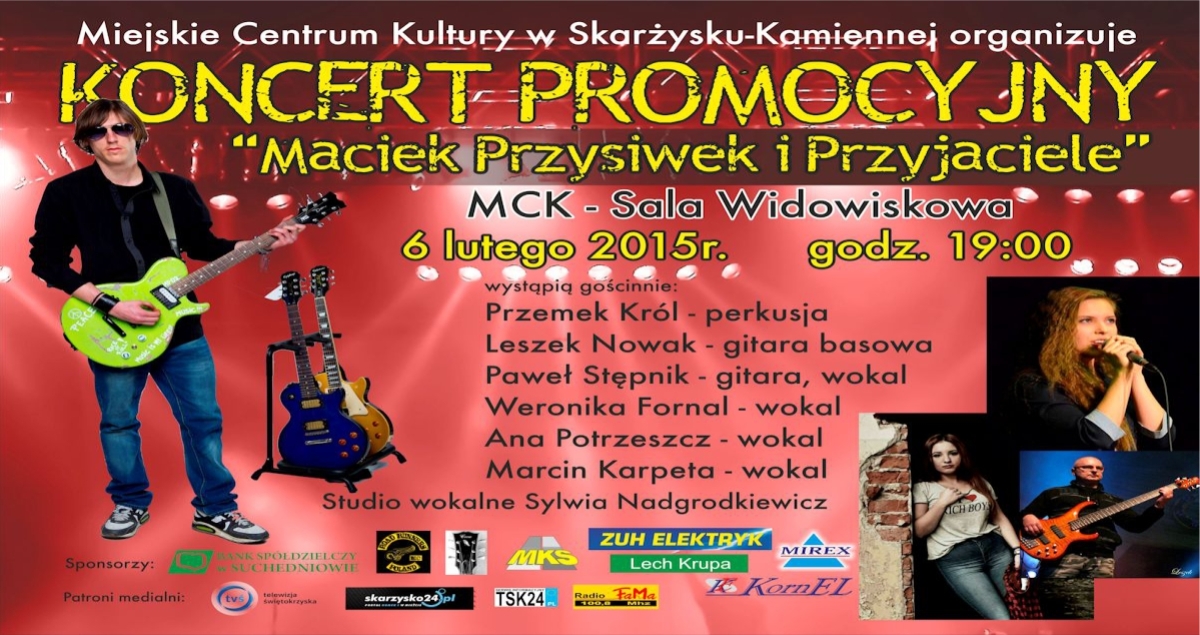 Koncert promocyjny "Maciek Przysiwek i Przyjaciele" (foto)