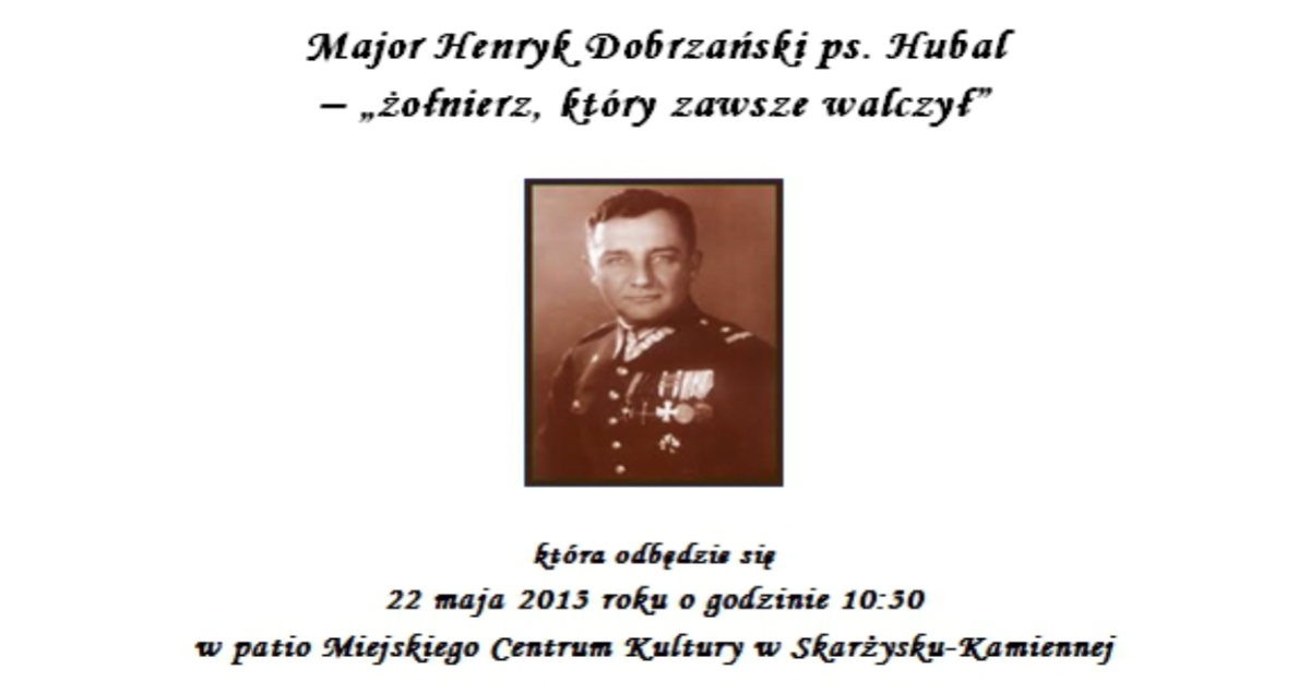 Debata historyczna - "HUBAL"