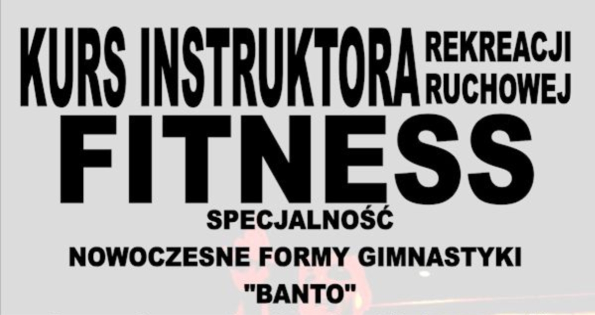Kurs instruktora Fitness