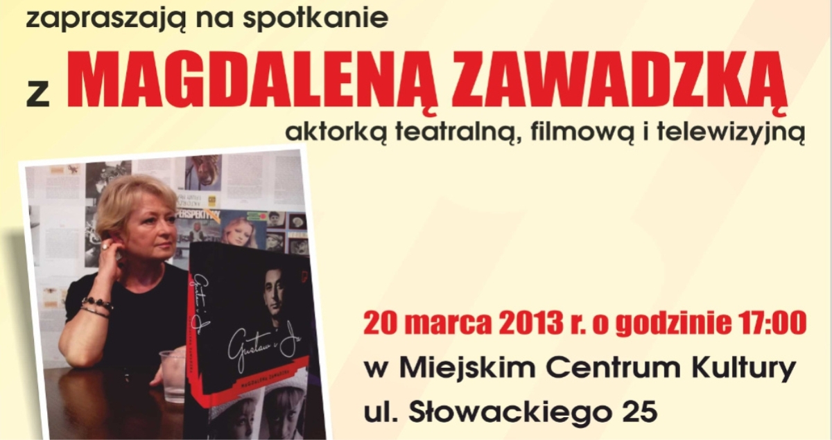 Spotkanie z Magdaleną Zawadzką (foto)