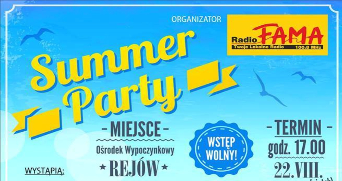 Summer Party Radia FaMa na Rejowie (foto)