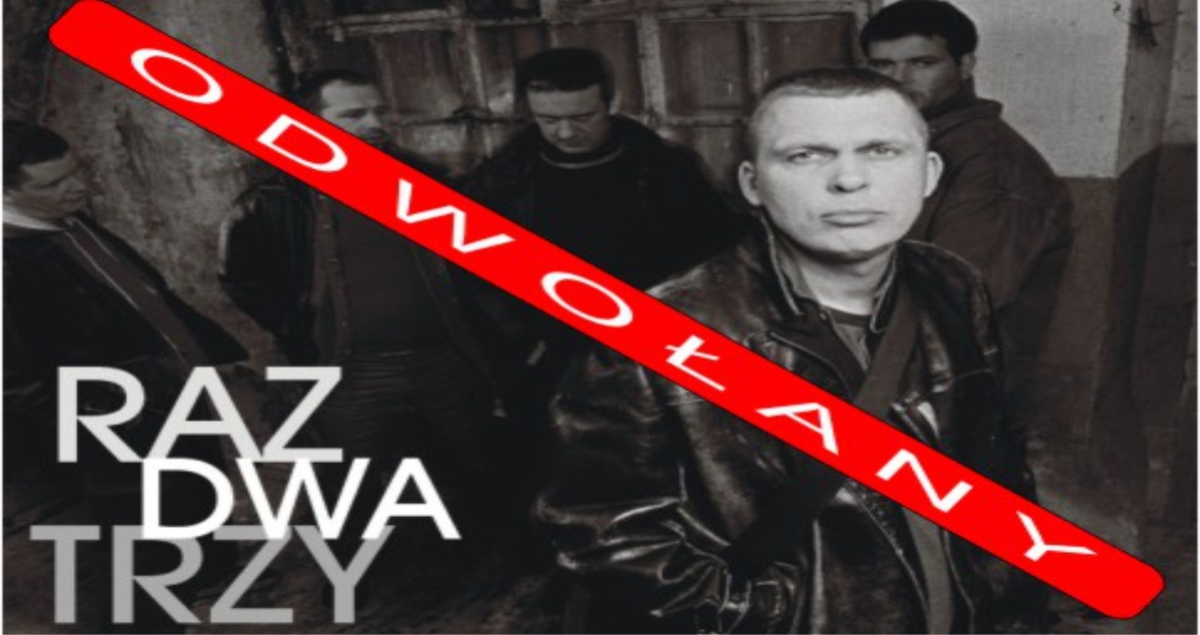 RAZ DWA TRZY – Koncert ODWOŁANY !!!