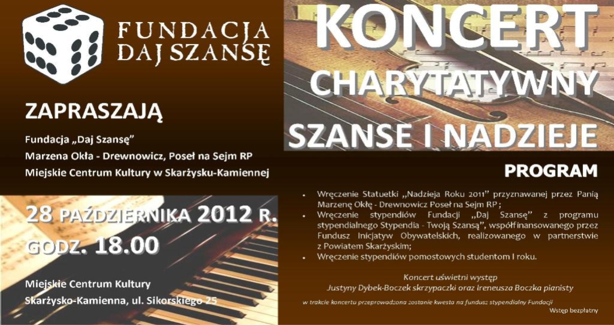 Koncert charytatywny "Szanse i Nadzieje" (foto)