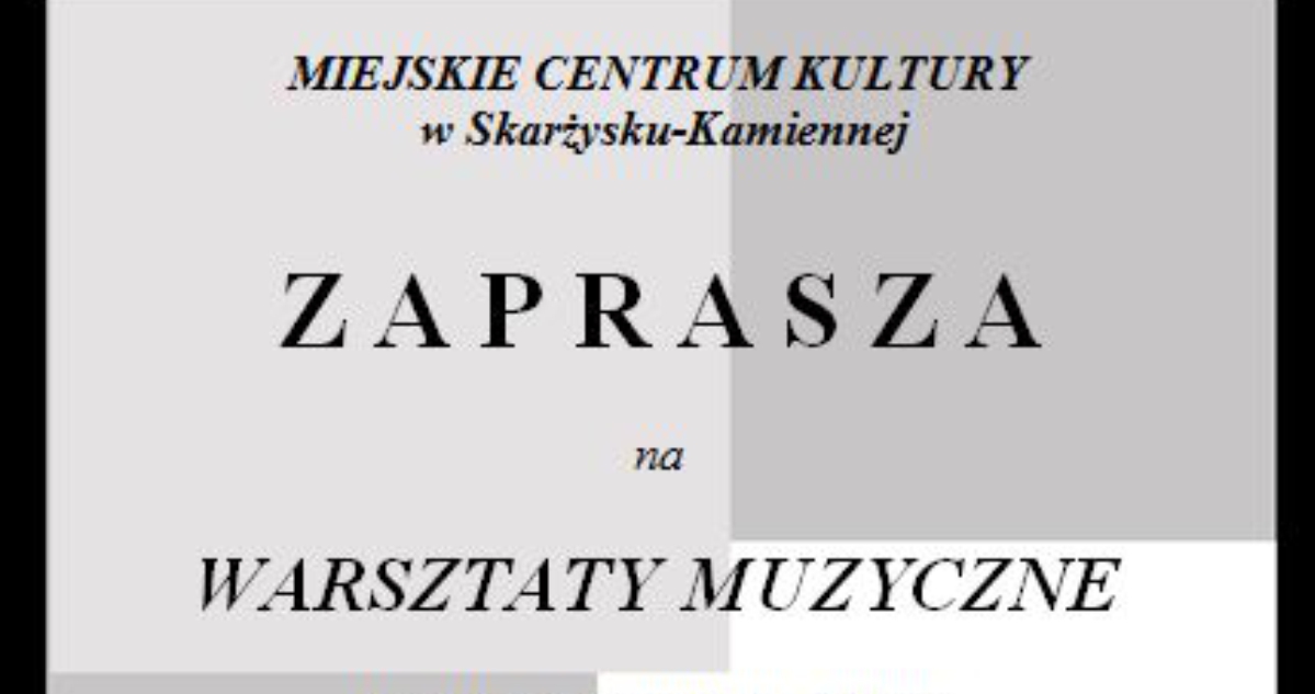 Warsztaty muzyczne