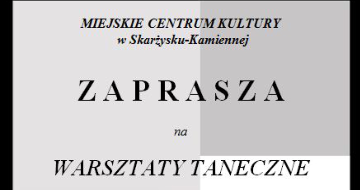 Warsztaty taneczne