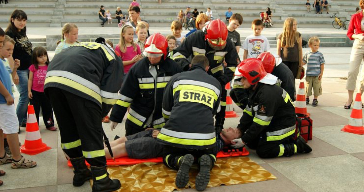 STRAŻACY W AKCJI (foto)