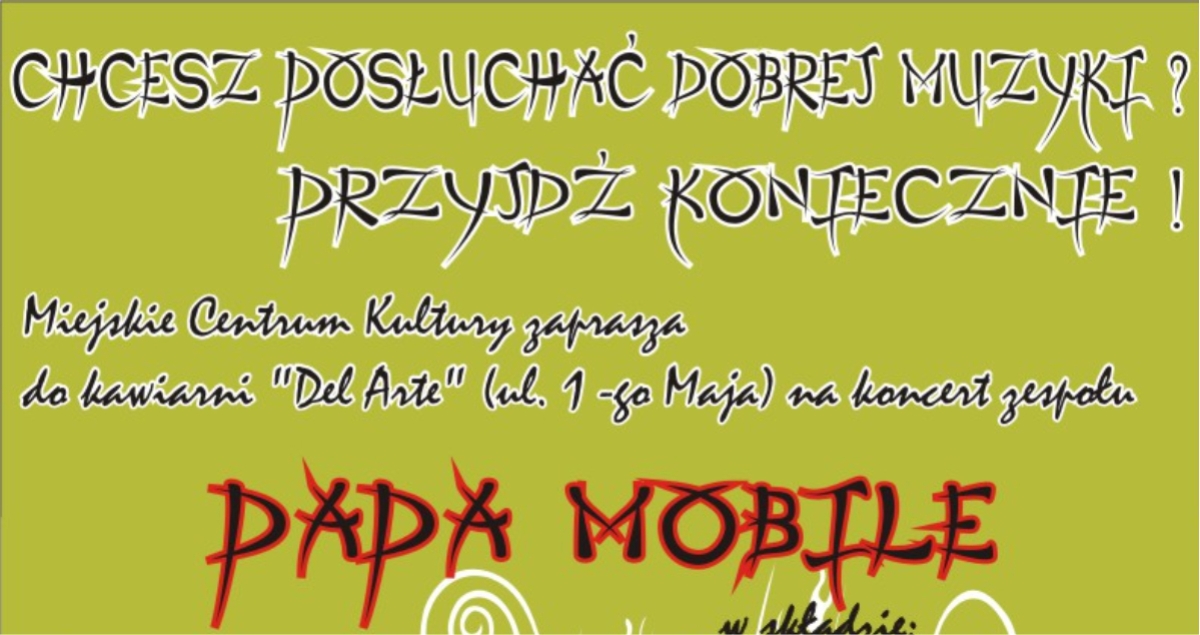 Koncert zespołu PAPA MOBILE (foto)