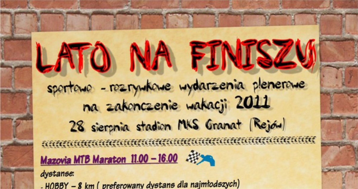 Lato na Finiszu ! (foto)