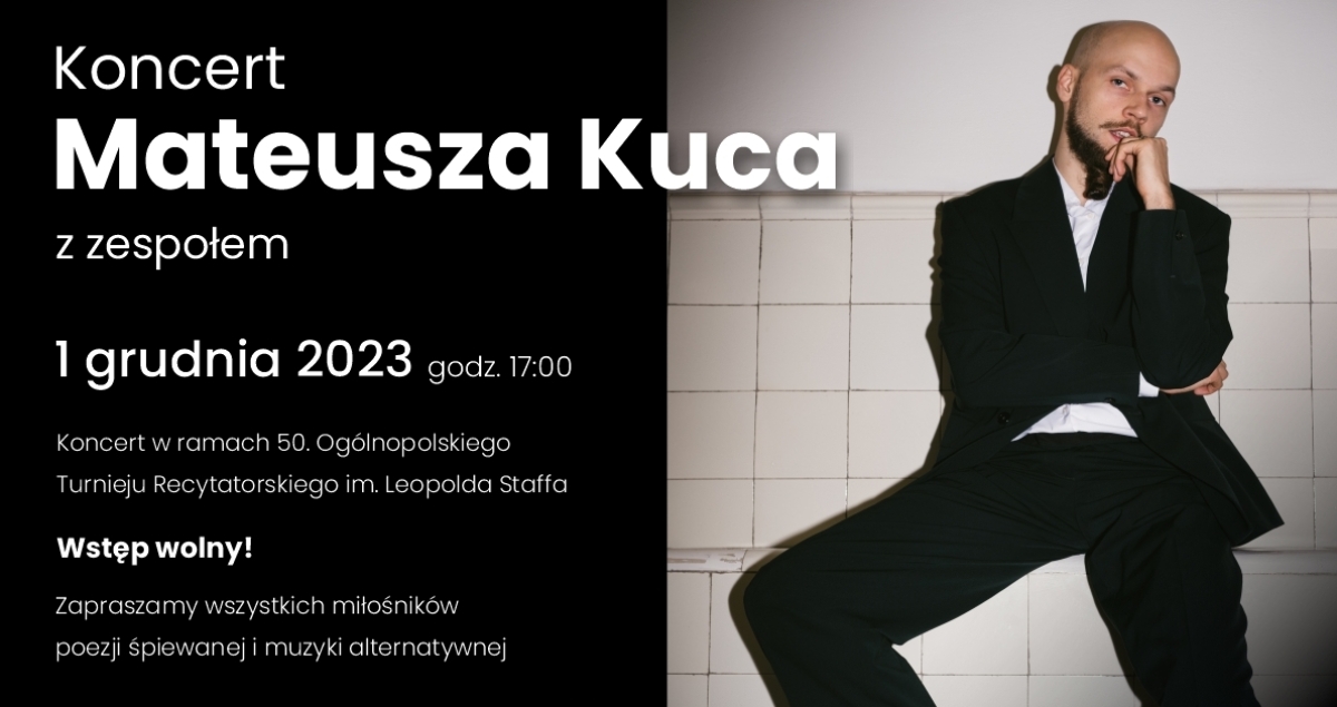 Koncert Mateusza Kuca z zespołem (foto)