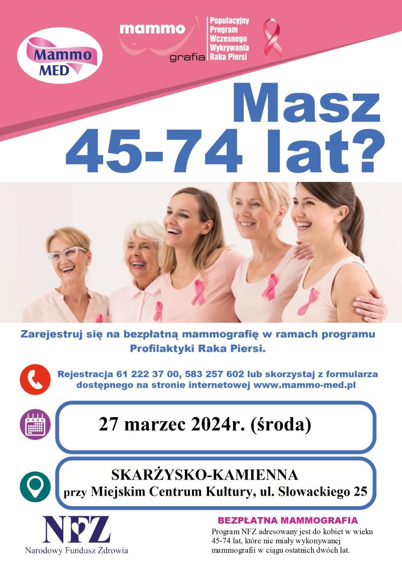 mammomed plakat MAMMO Skarzysko