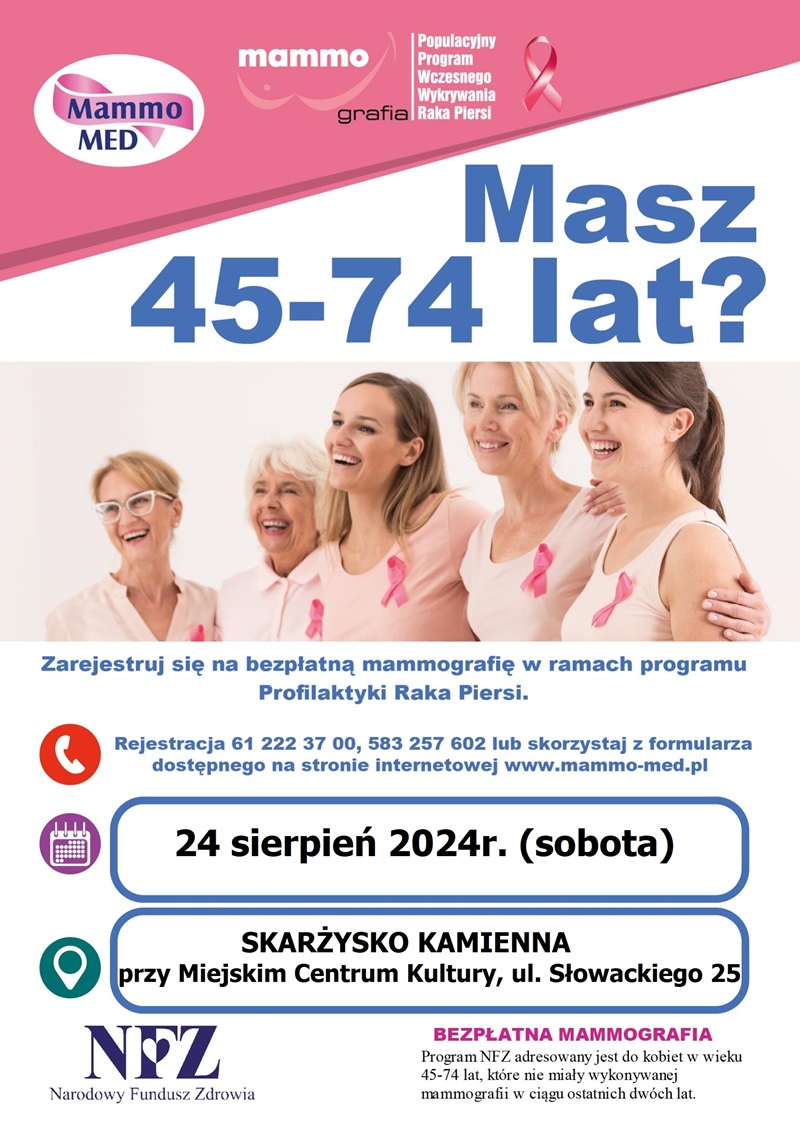 mammomed plakat MAMMO Skarzysko