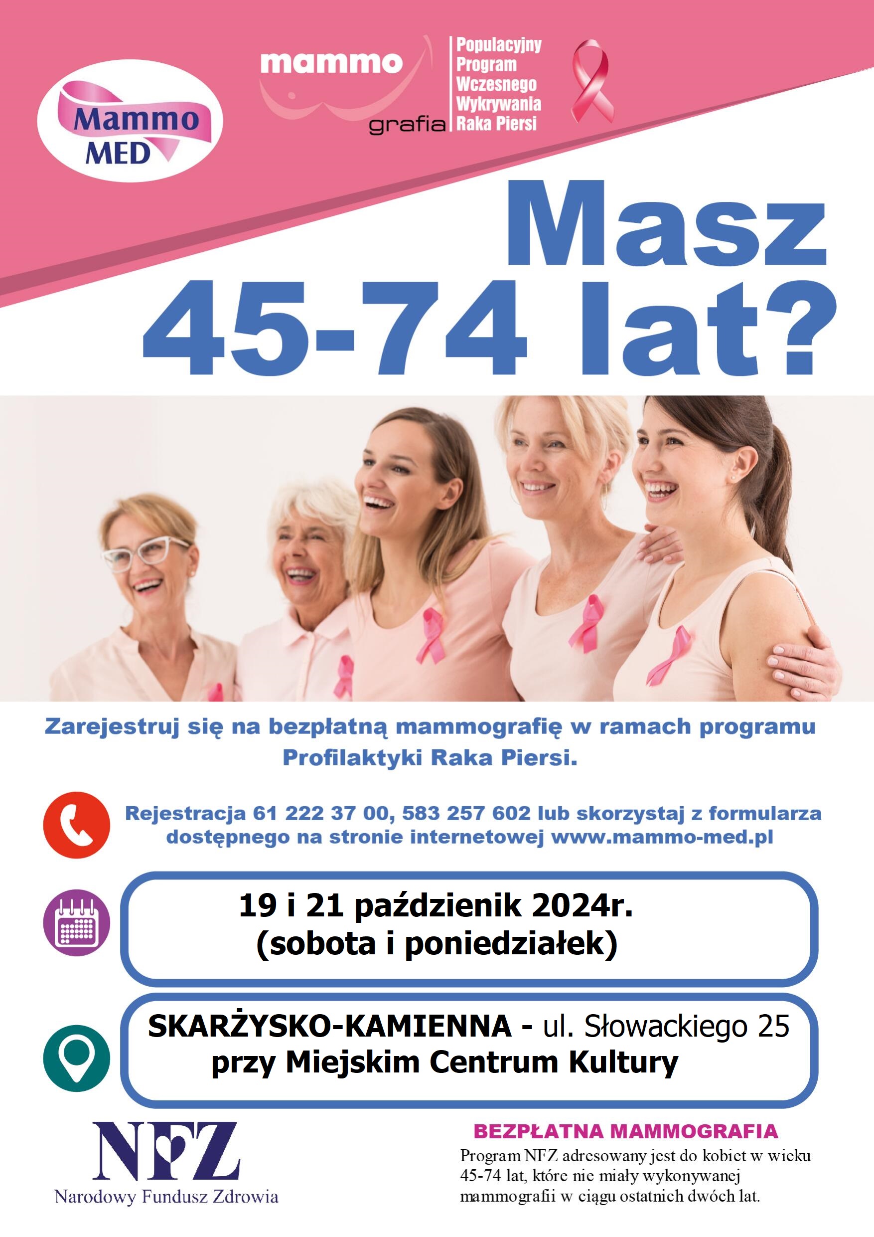 mammomed plakat MAMMO Skarzysko