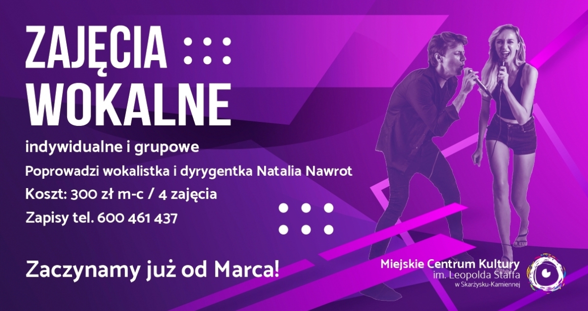 Zajęcia wokalne i emisji głosu
