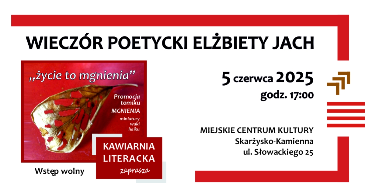 Wieczór poetycki z Elżbietą Jach (foto)