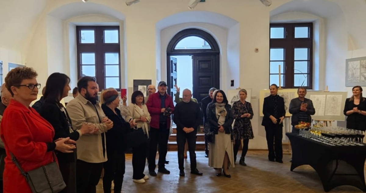 Wernisaż wystawy poplenerowej „Szydłowiec - Impresje” z udziałem Skarżyskiego Klubu Twórców "SKART" (foto)