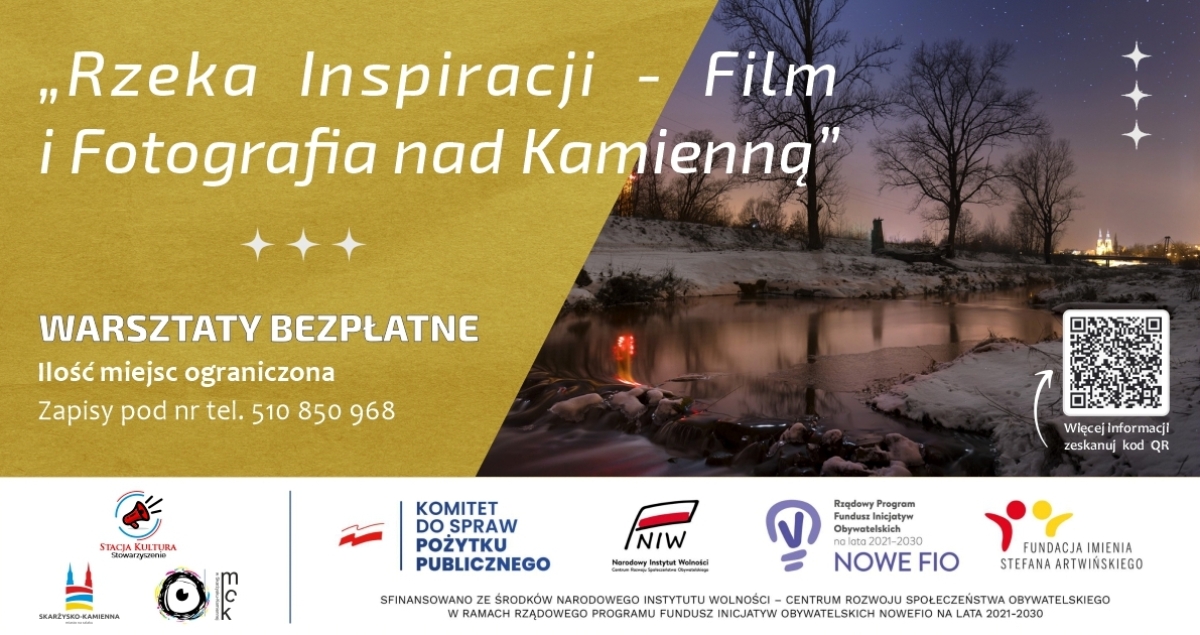 Rzeka Inspiracji - Film i Fotografia nad Kamienną
