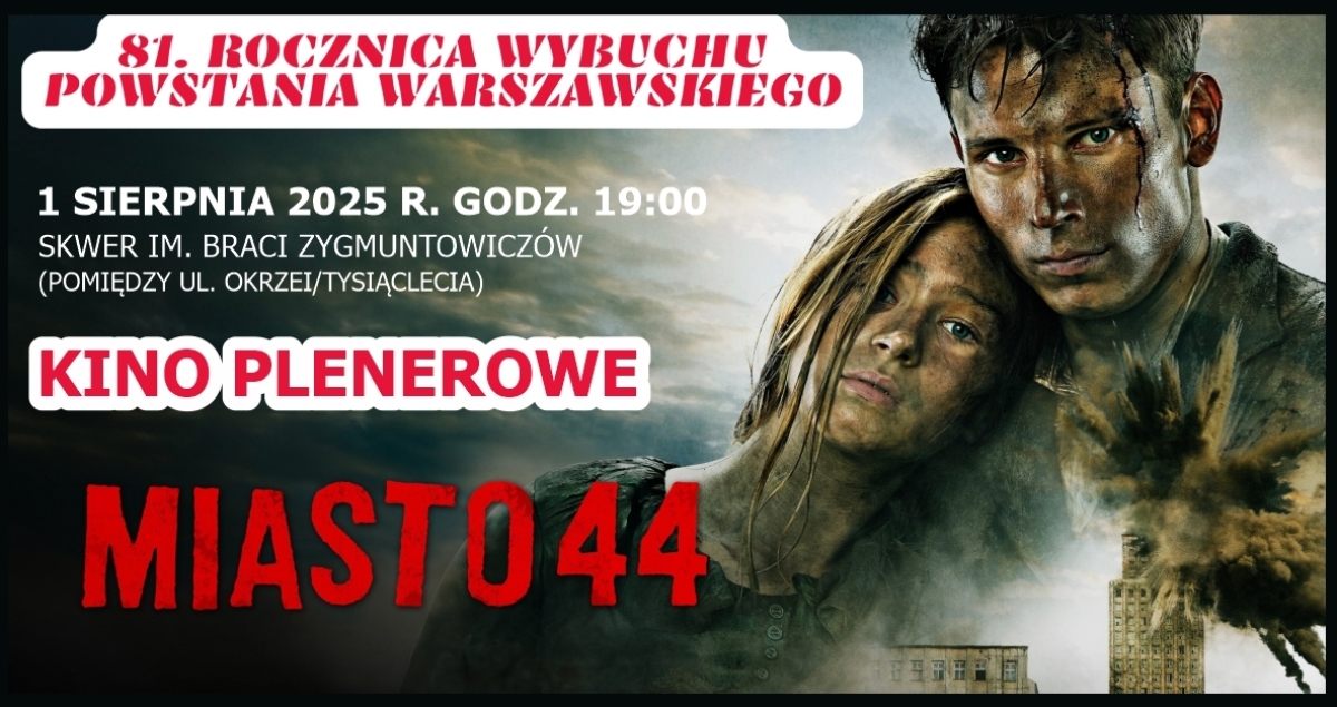 Kino plenerowe - MIASTO 44 (foto)