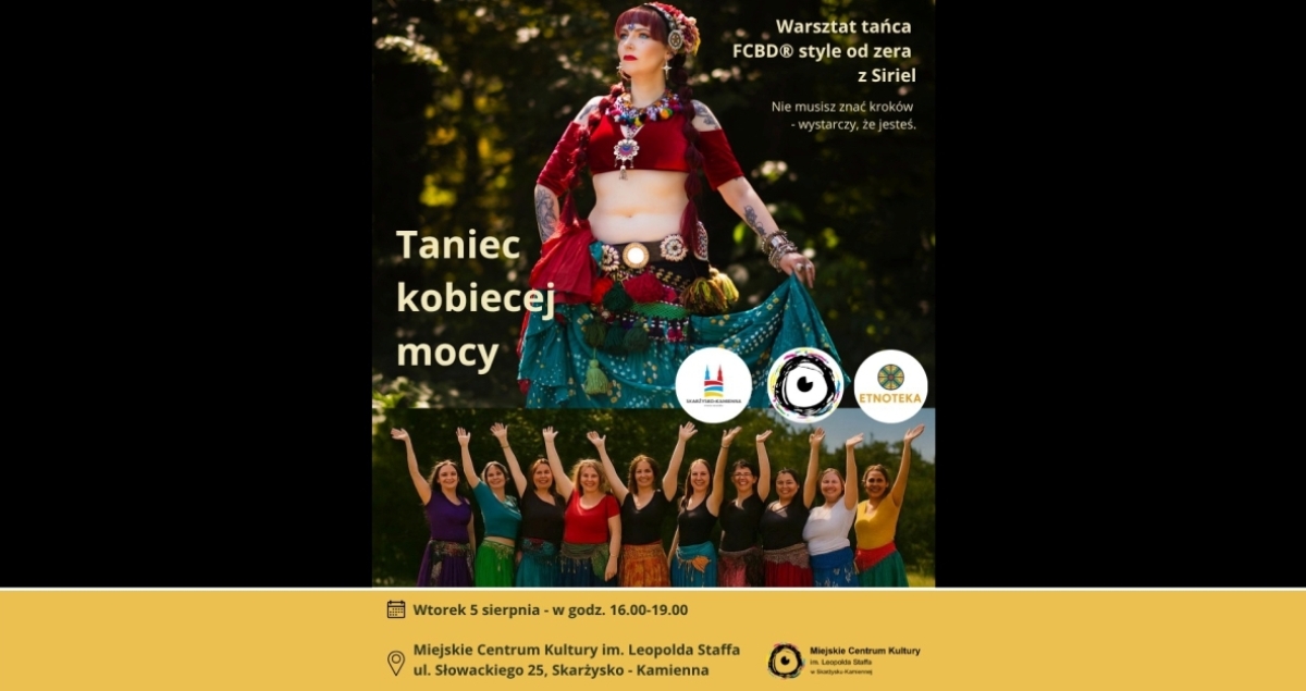 Taniec kobiecej mocy – warsztat FCBD® style od podstaw z Siriel! (foto)