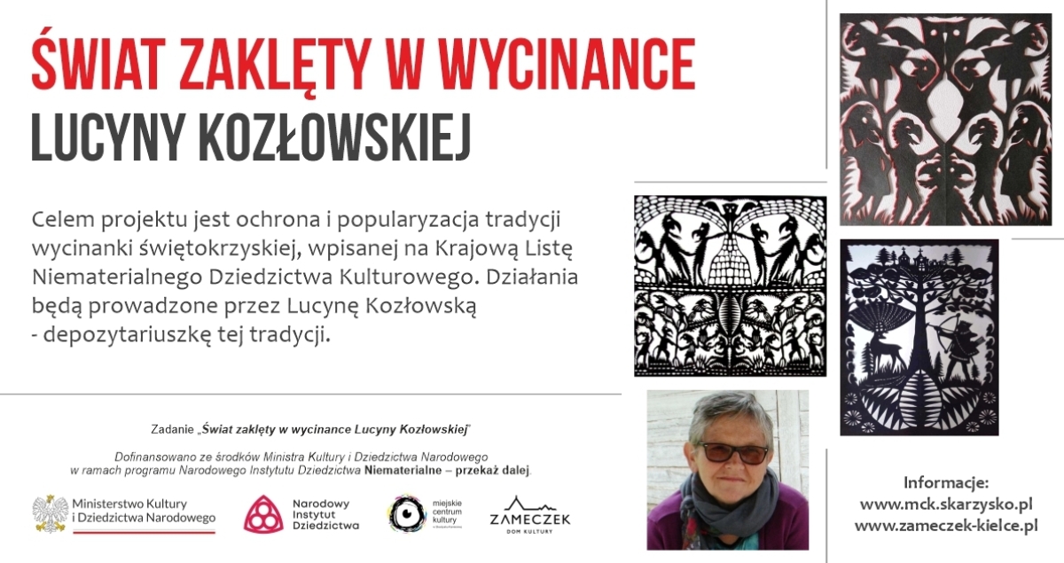 Świat zaklęty w wycinance Lucyny Kozłowskiej (foto)