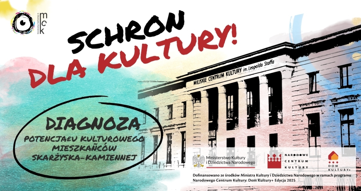 Diagnoza potencjału kulturowego mieszkańców i mieszkanek Skarżyska-Kamiennej – w ramach programu „Dom Kultury+ Inicjatywy Lokalne 2025”