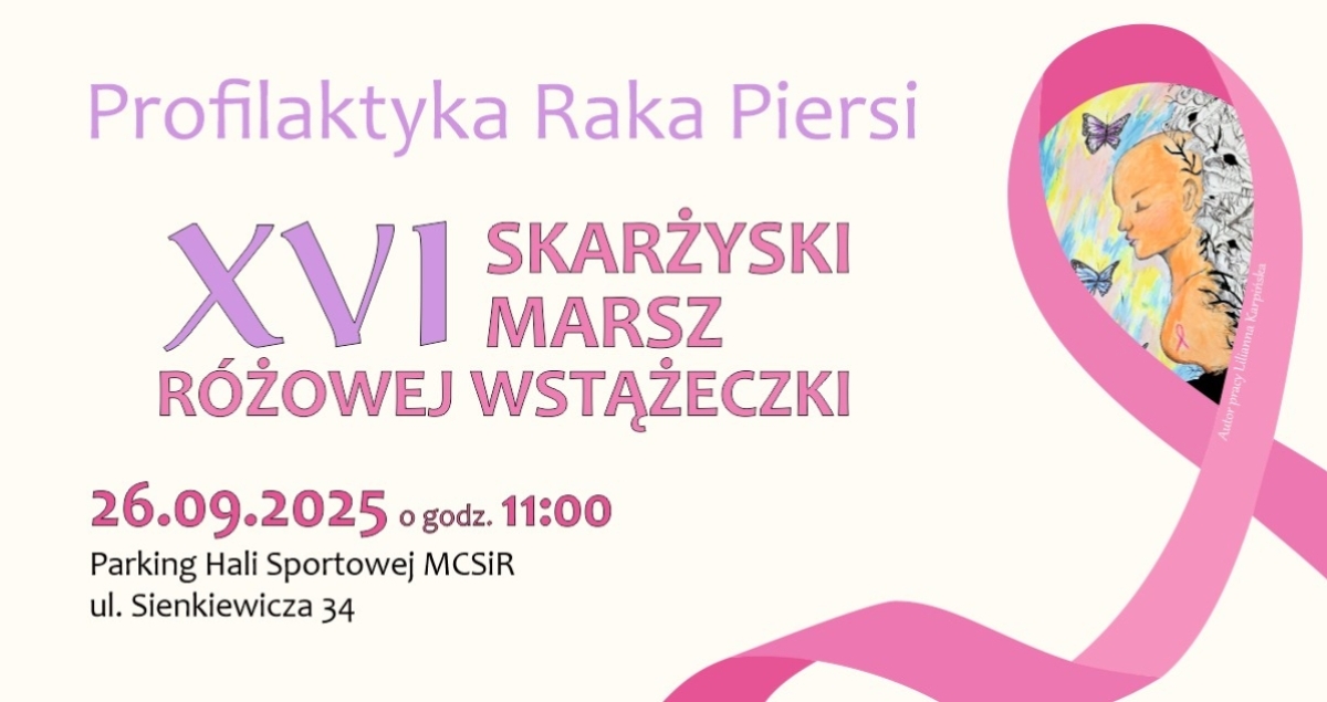 XVI Skarżyski Marsz Różowej Wstążeczki (foto)