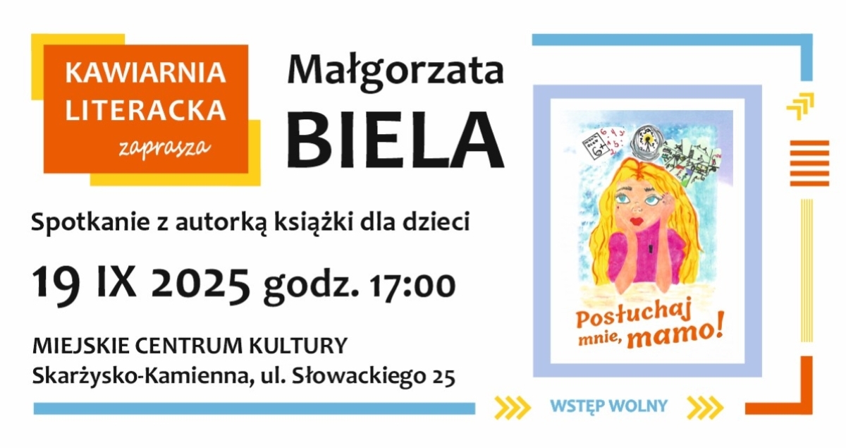 Kawiarnia literacka - Promocja książki Małgorzaty Bieli (foto)