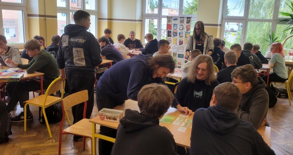 Edukacja planszówkowa w Zespole Szkół Technicznych im. Armii Krajowej cz. 1 (foto)