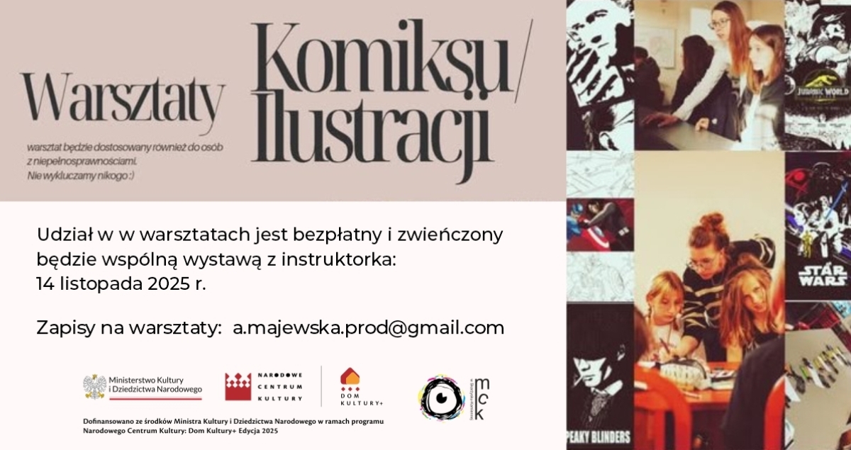 Warsztaty Komiksu / Ilustracji (foto)
