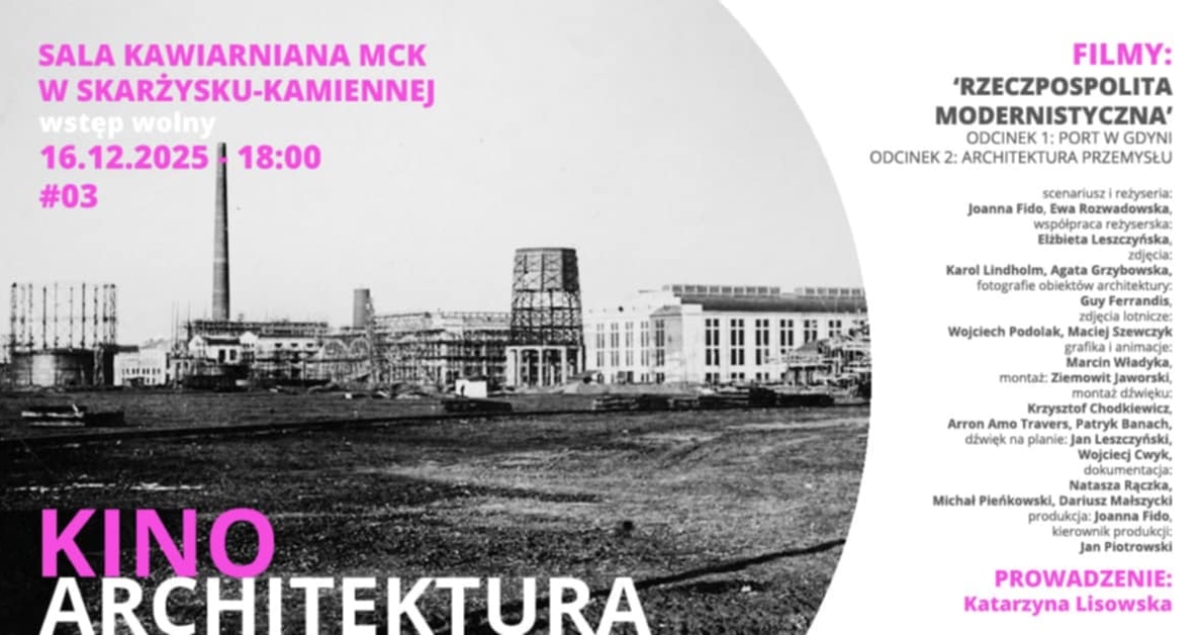 Kino Architektura po raz 3. w Skarżysku