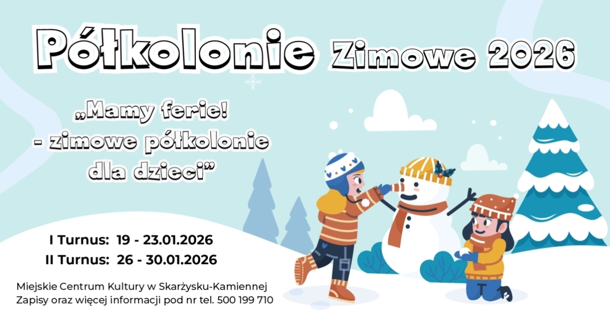  Półkolonie Zimowe 2026 
