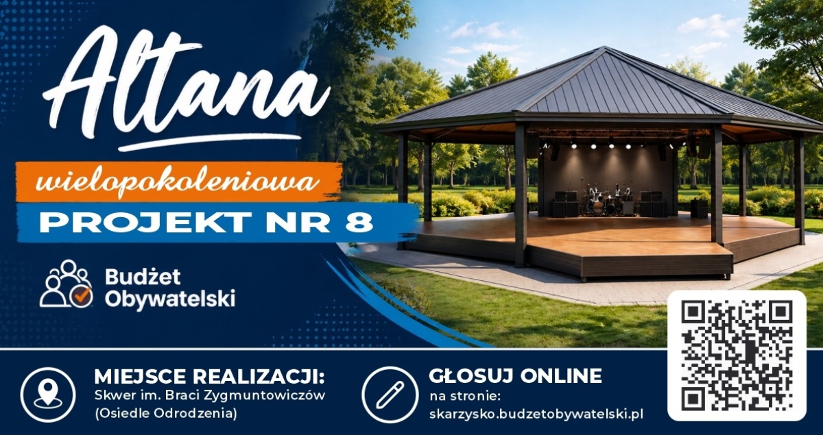 Altana Wielopokoleniowa – zagłosuj w Budżecie Obywatelskim!