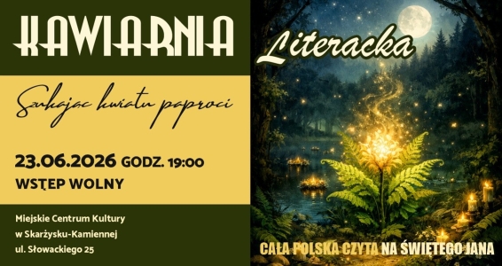 Kawiarnia literacka w ramach ogólnopolskiej akcji „Książka na św. Jana” (foto)
