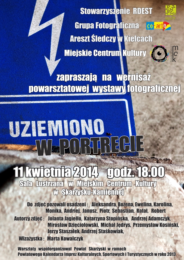plakat_UZIEMIONO_W_PORTRECIE