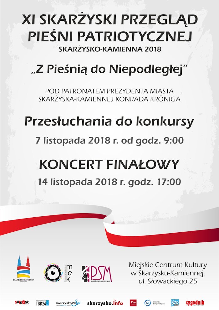 plakat patriotyczna 2018