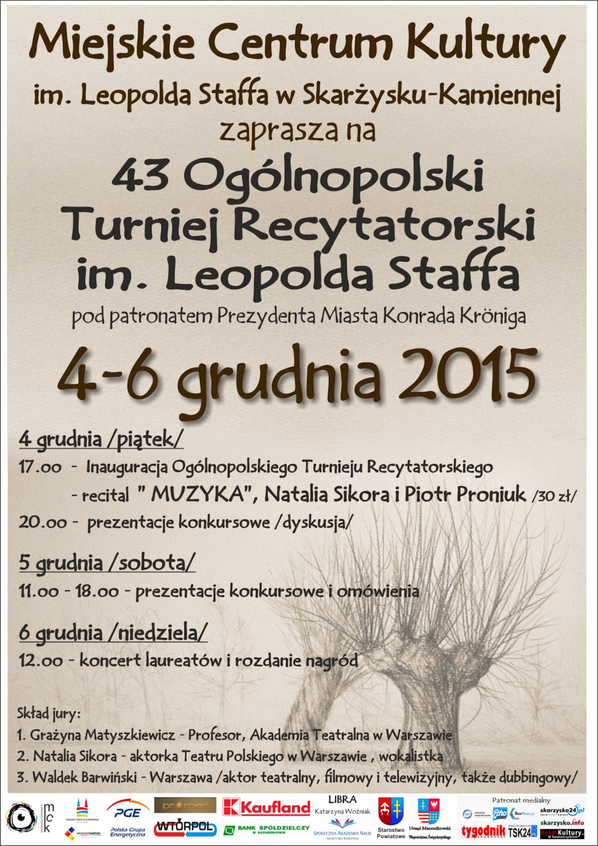 plakat Staff 2015