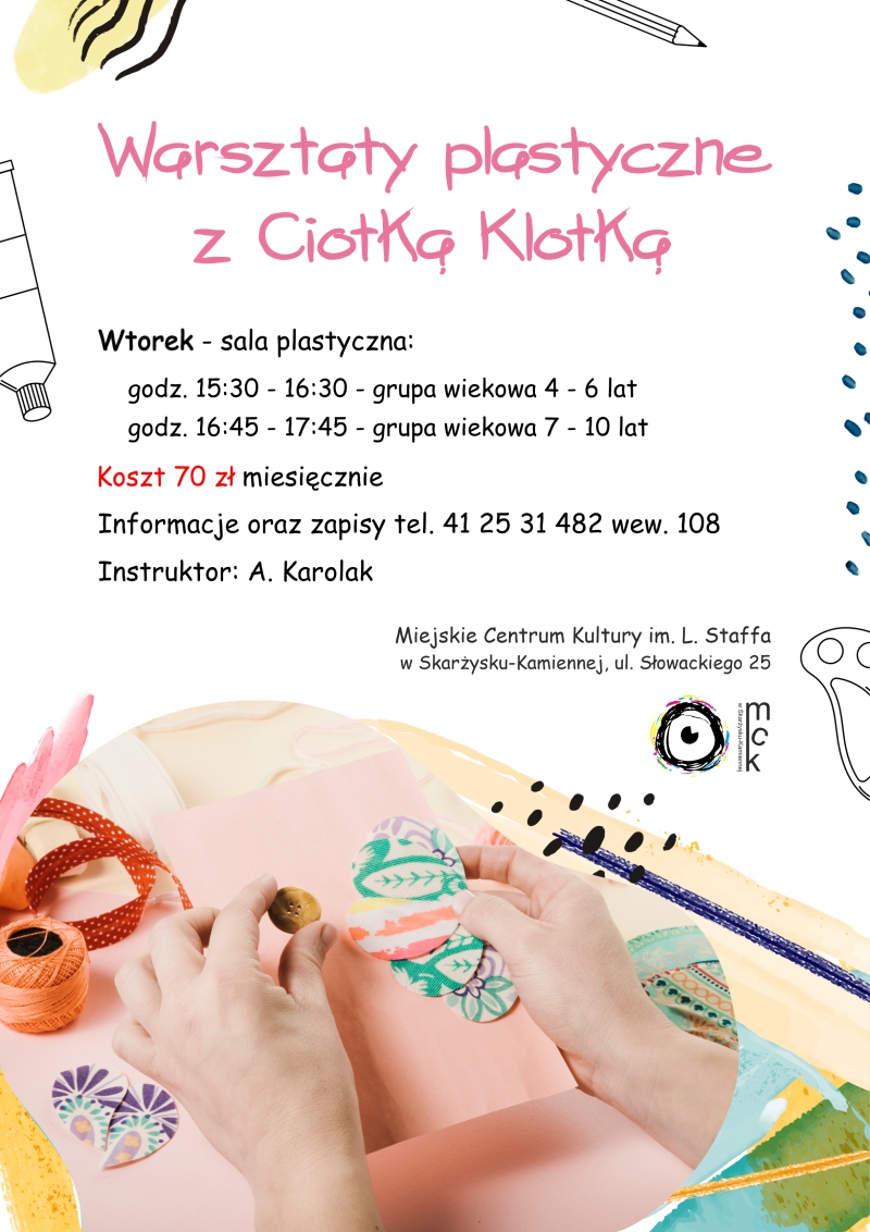warsztaty plastyczne z&nbsp;Ciotka Klotka 2025 2026 v2
