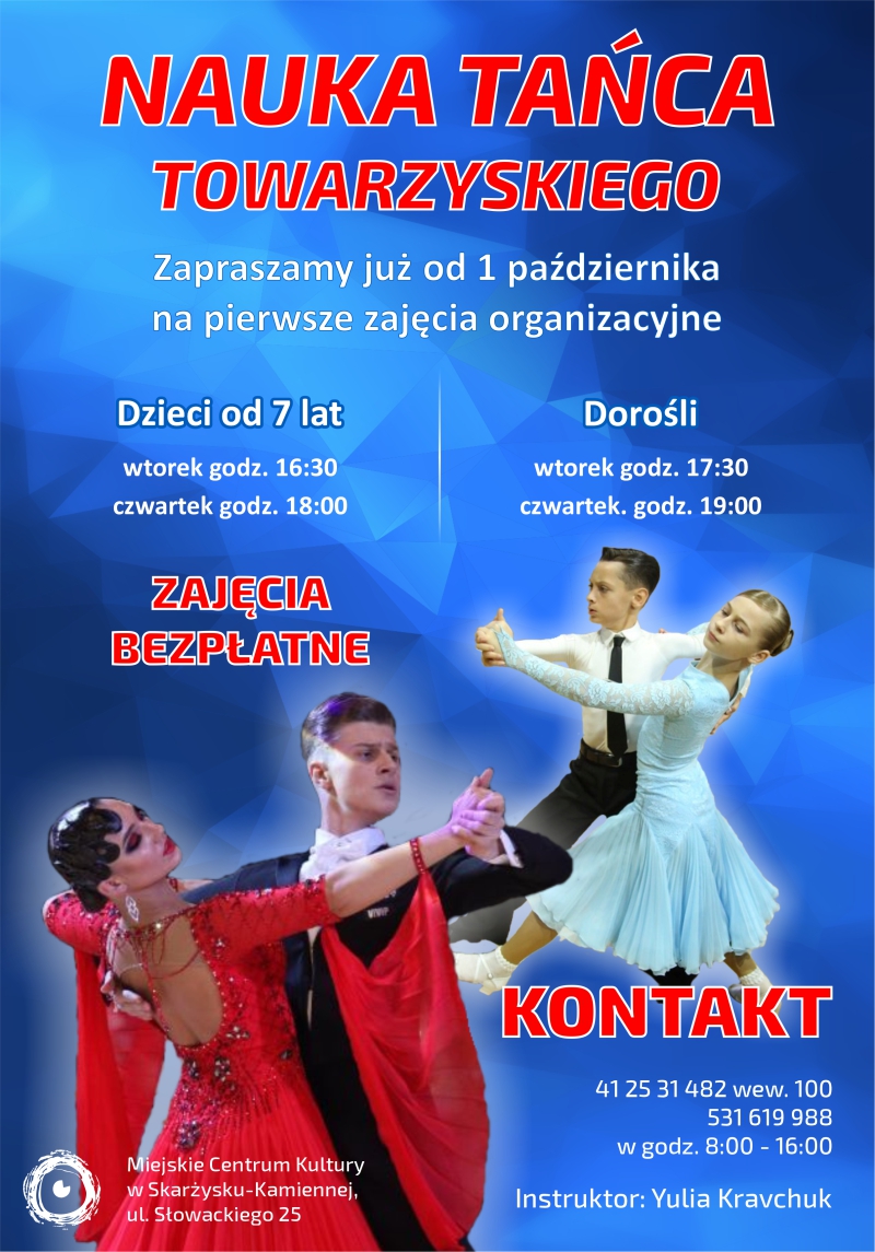 bezplatna nauka tanca w MCK